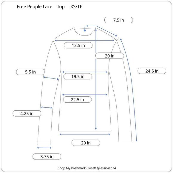 Free People Black Lace Top - Picture 8 of 8